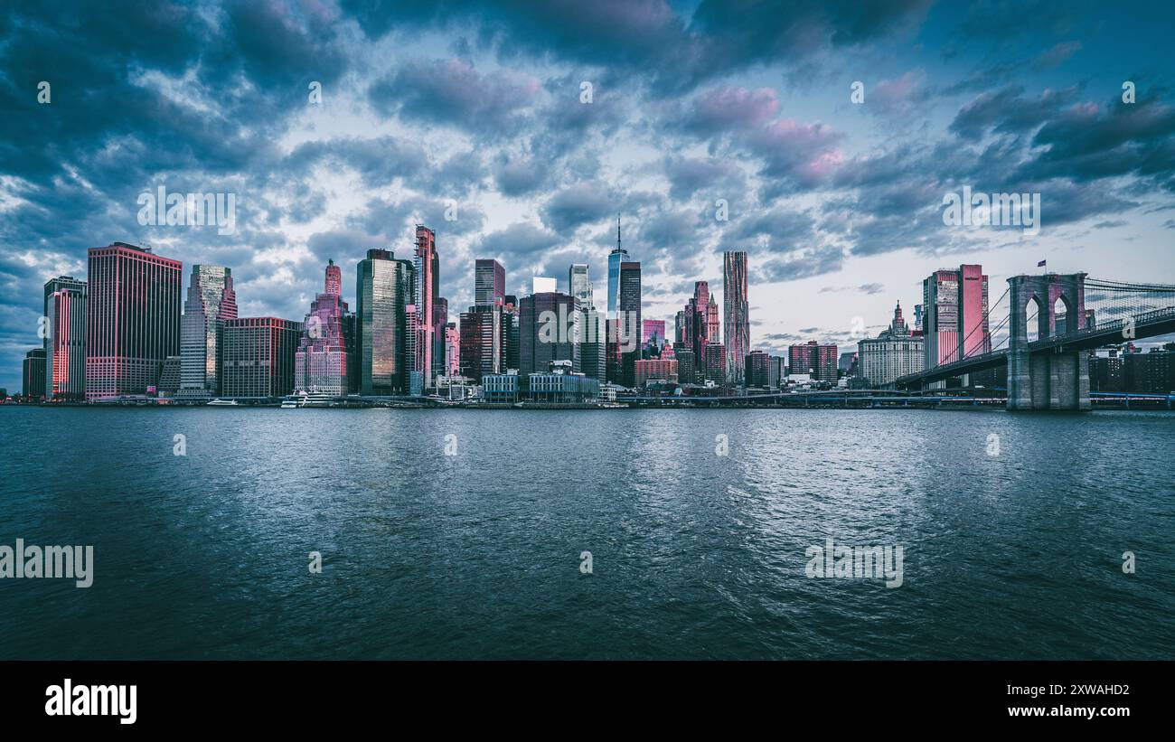 New York City Skyline Stock Photo