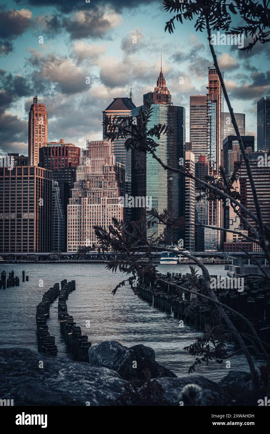 New York City Skyline Stock Photo