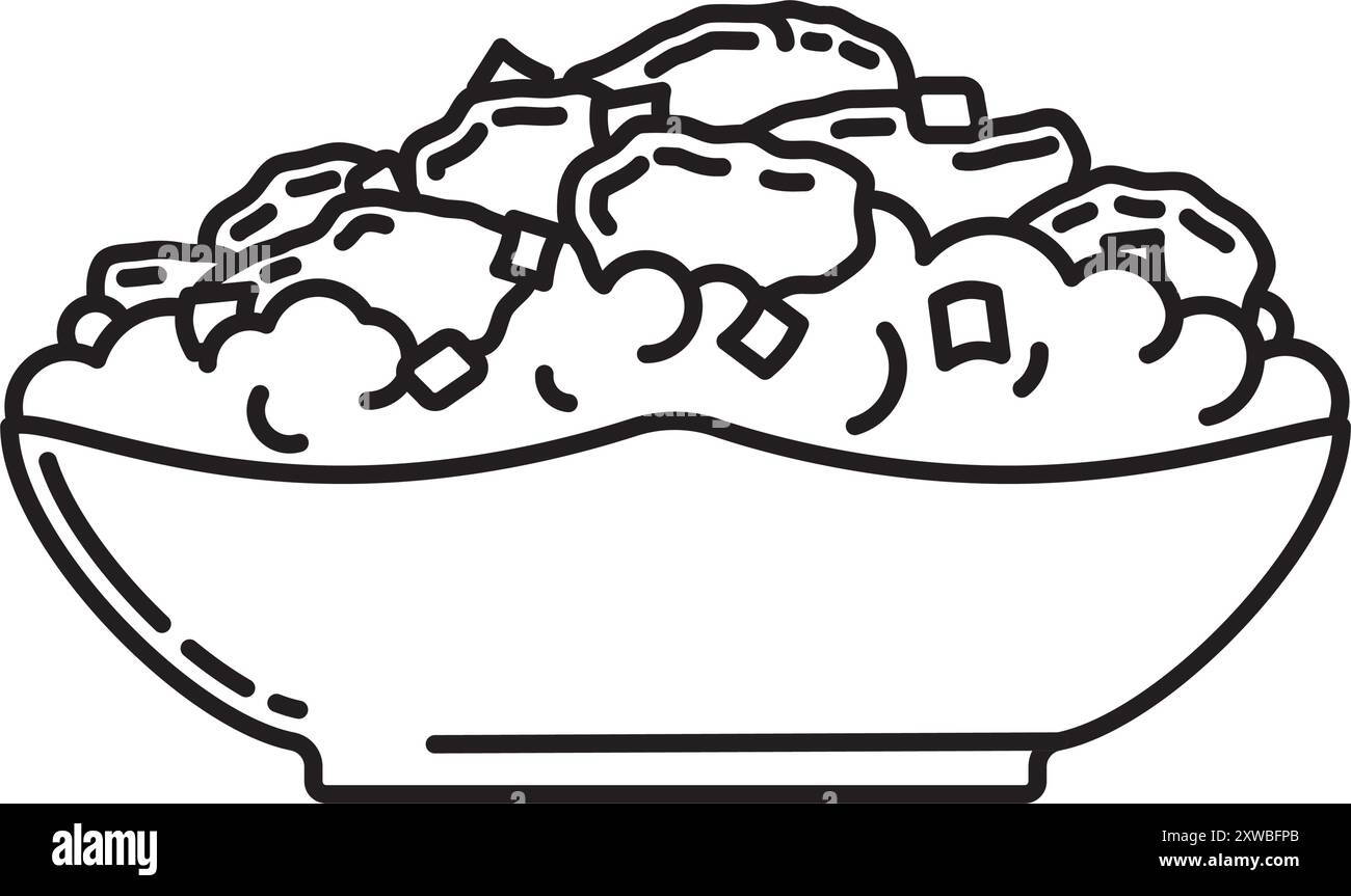 Chicken And Rice Bowl Clipart