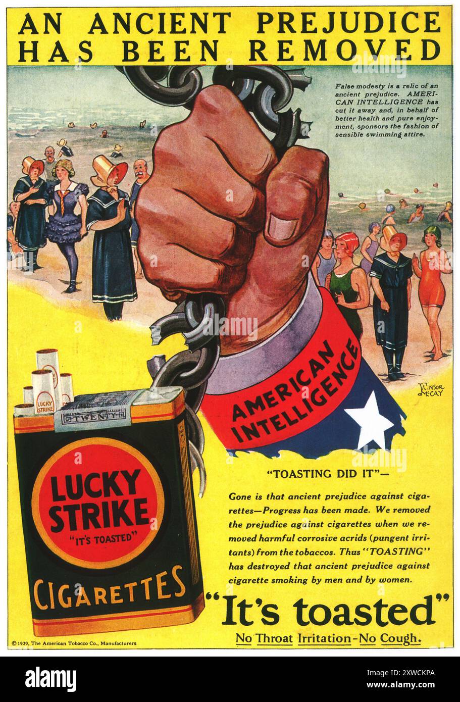 1929 Lucky Strike Ad - 
