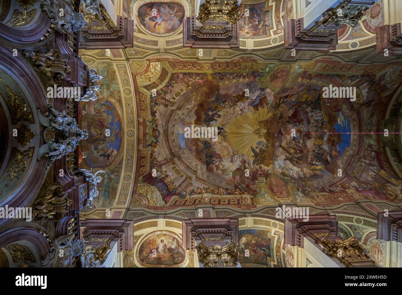 The baroque church of The Most Holy Name of Jesus Wroclaw Lower Silesia ...