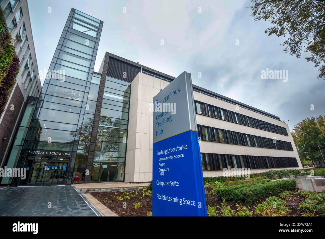 University of Liverpool Central teaching hub, home to enviromental ...