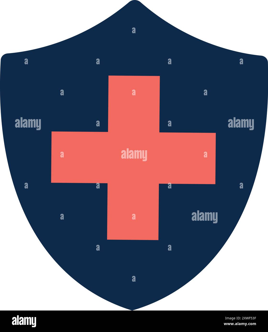 Health safety shield color hi-res stock photography and images - Alamy