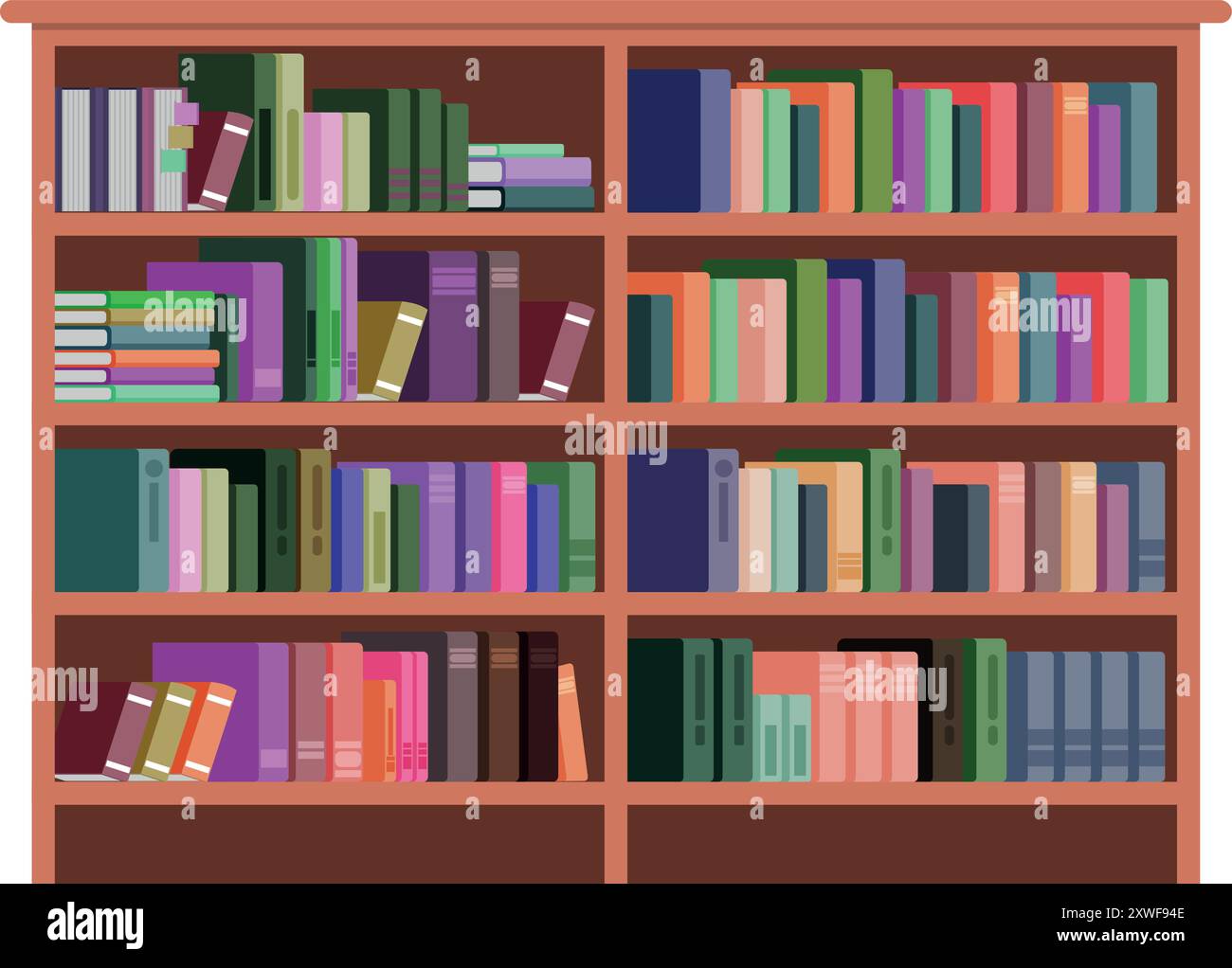 Bookcase library old book Stock Vector Images - Page 3 - Alamy, image size:1300x1022