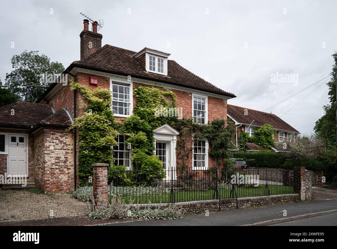 A beautiful house with georgian style windows in East Street