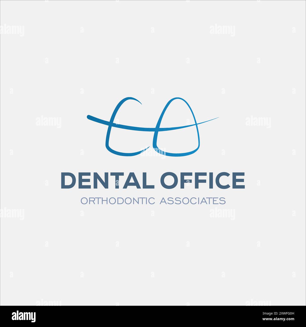 Dental Clinic Logo Design Dentist Logo Tooth abstract Linear Dentist ...