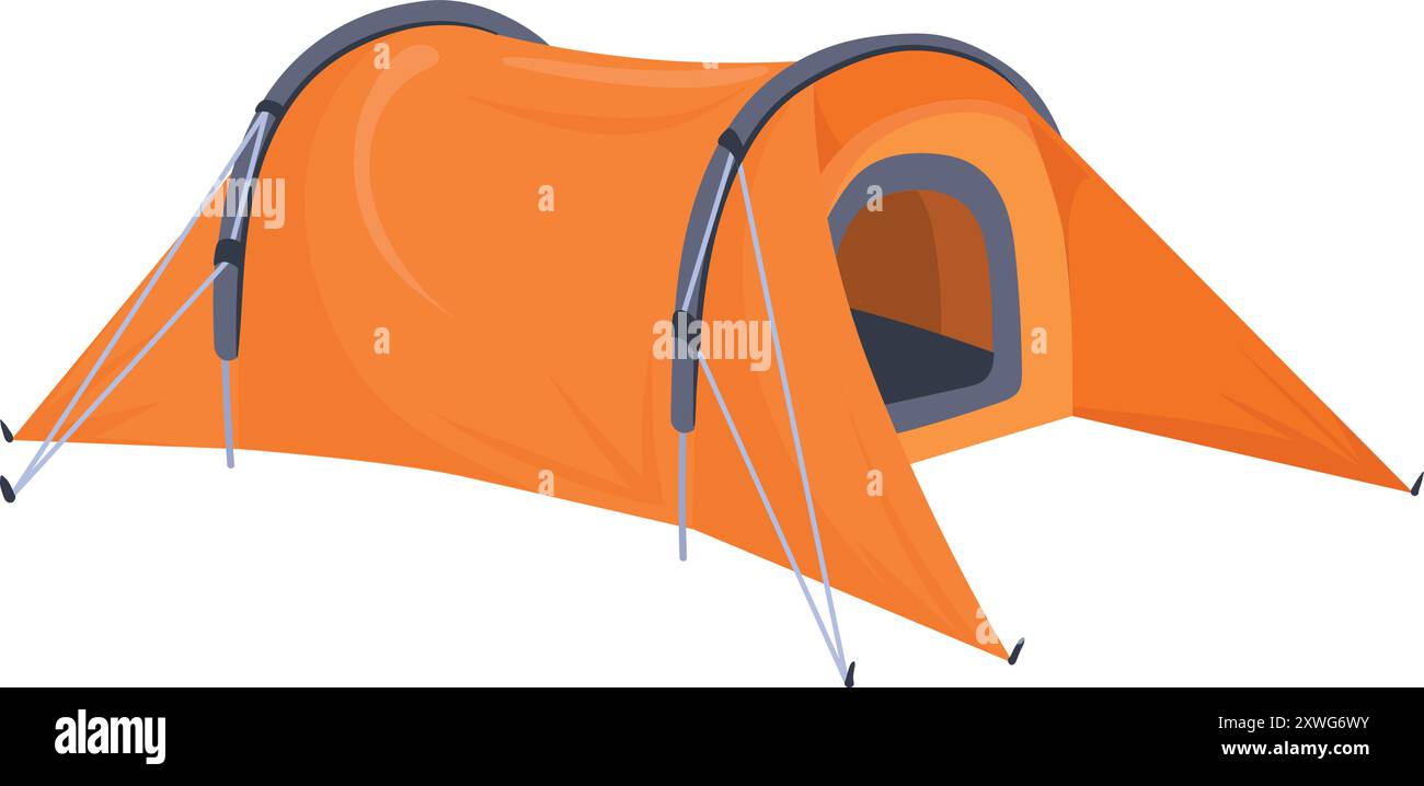 Canvas tent Cut Out Stock Images & Pictures - Alamy