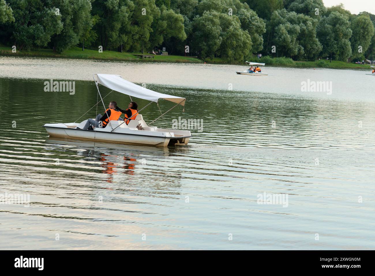 Fishing rod water rowing boat hi-res stock photography and images - Alamy