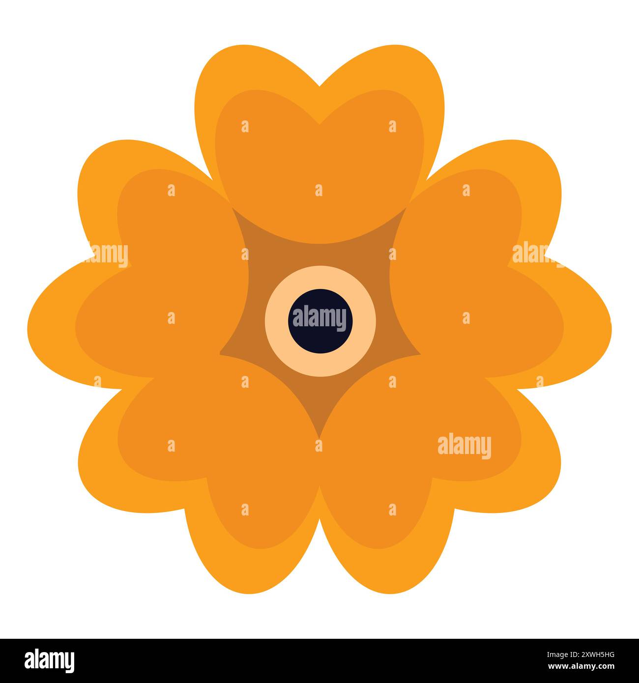 Orange blossom illustration hi-res stock photography and images - Alamy