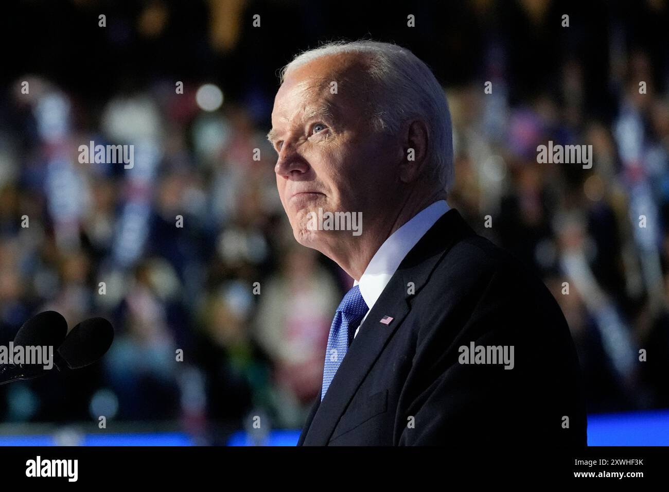 President Joe Biden delivers the keynote address at the Democratic ...