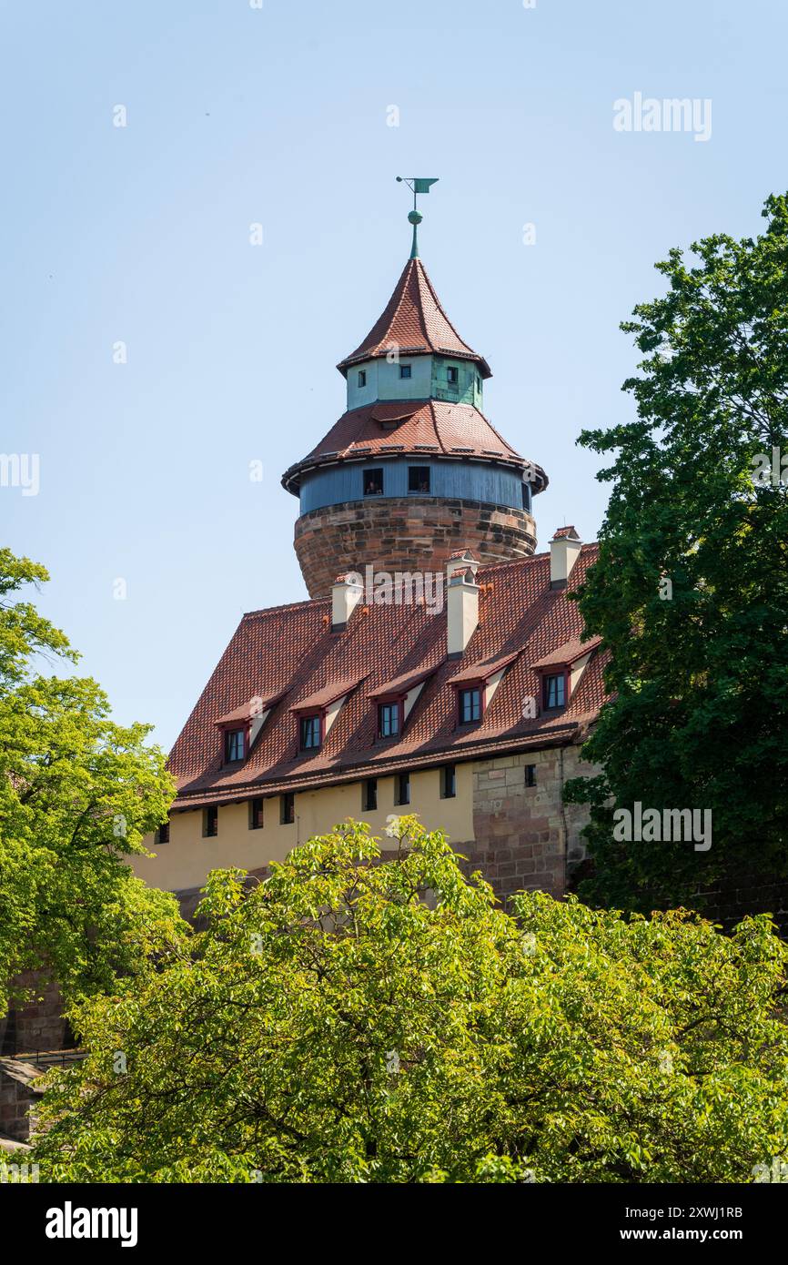 The Imperial Castle of Nuremberg, Castle in Nuremberg, Bavaria, Germany ...