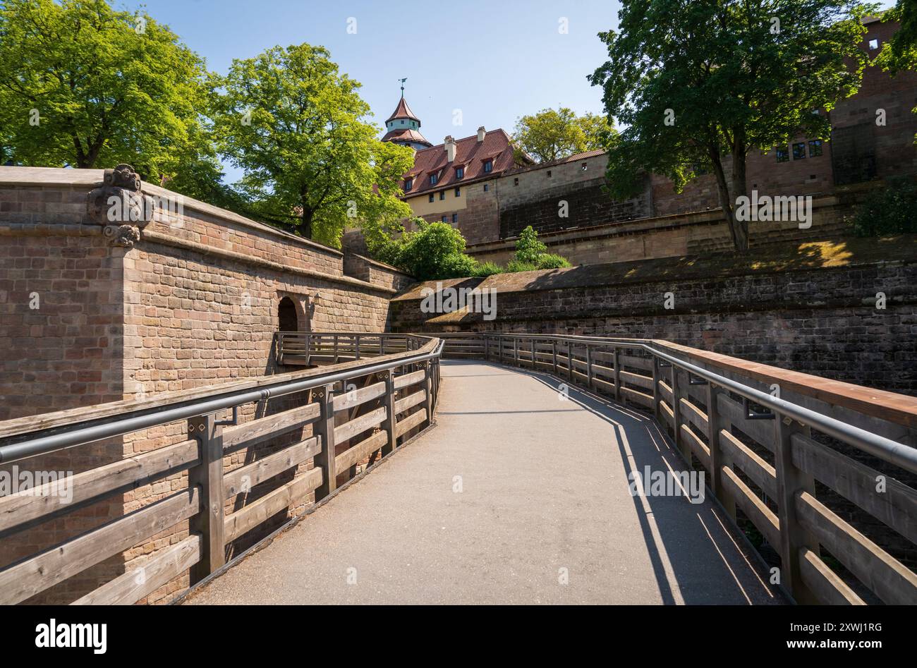The Imperial Castle of Nuremberg, Castle in Nuremberg, Bavaria, Germany ...
