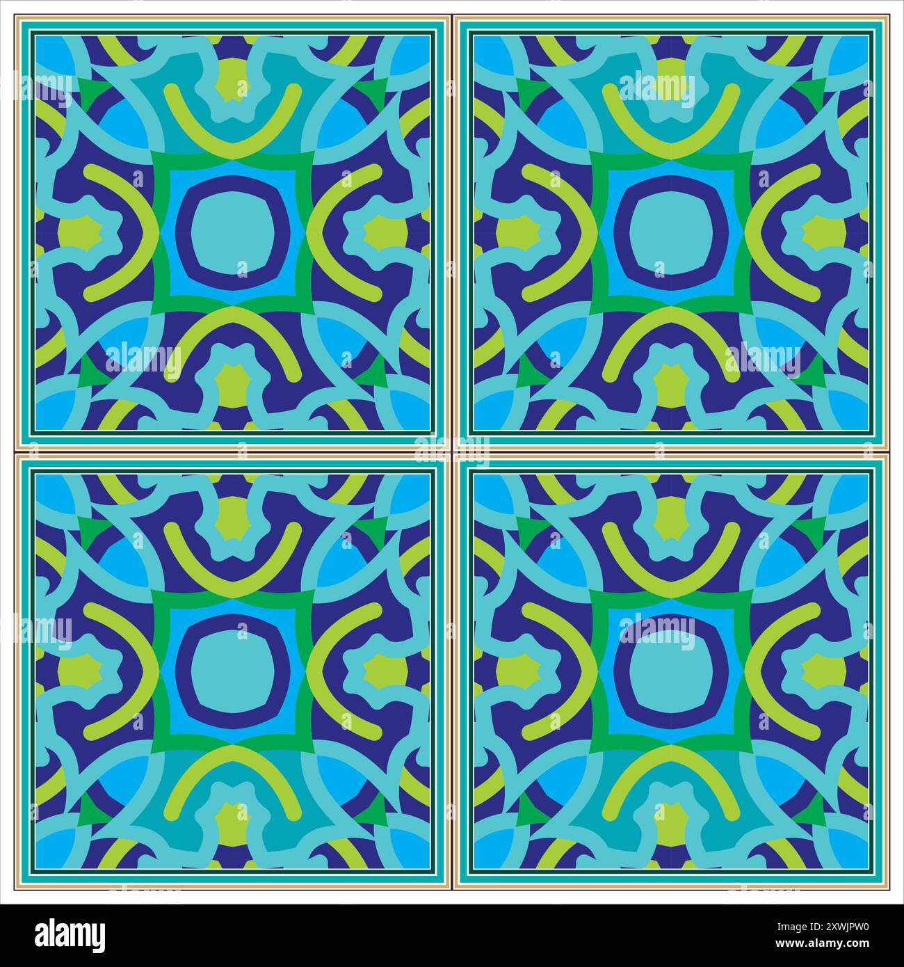Seamless pattern geometric pattern, seamless vector, Abstract Patterns, 6 set Patterns Modern stylish texture. symmetrical geometric tiles Designs Stock Vector