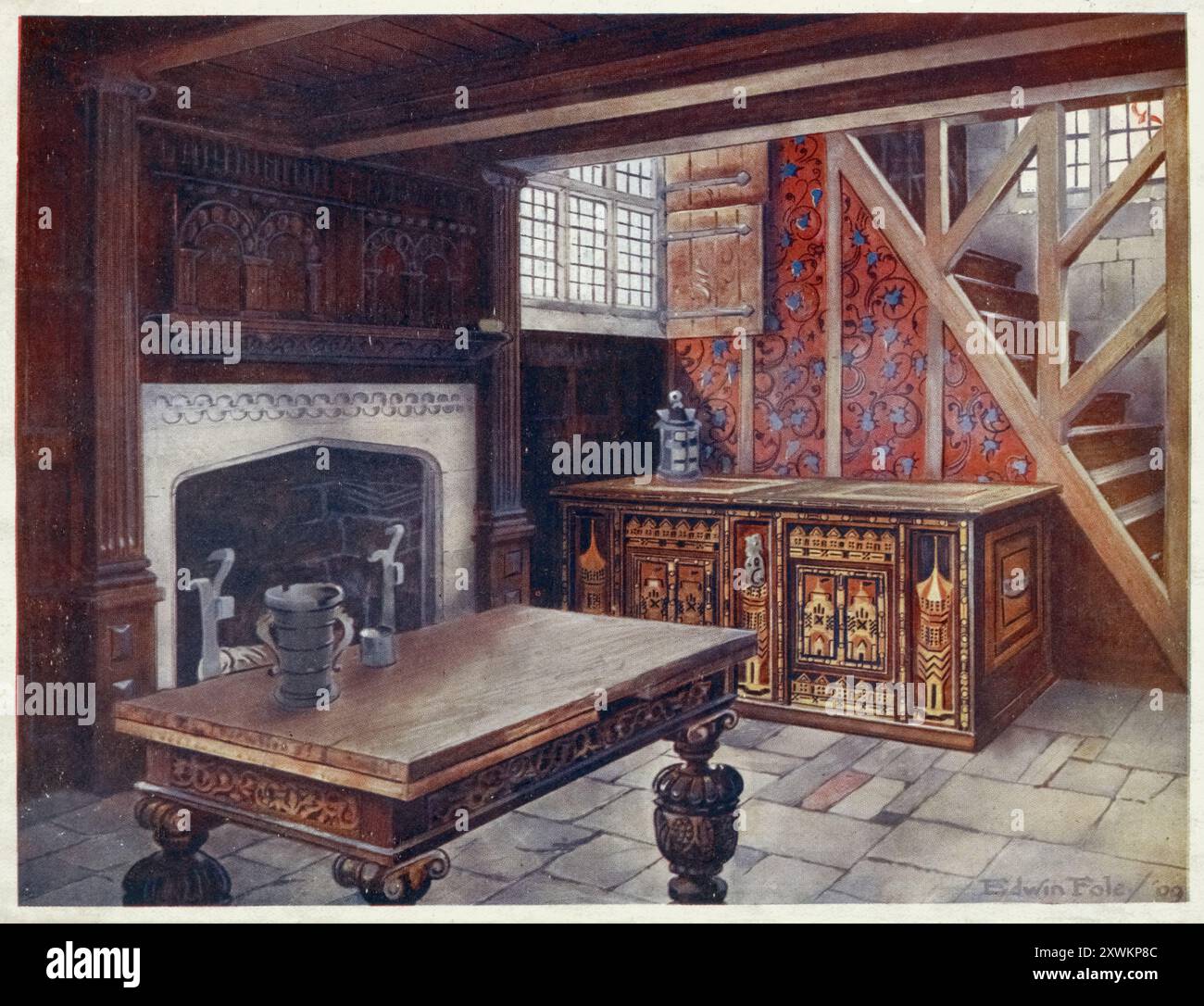Historic wallpaper reproduction hi-res stock photography and images - Alamy