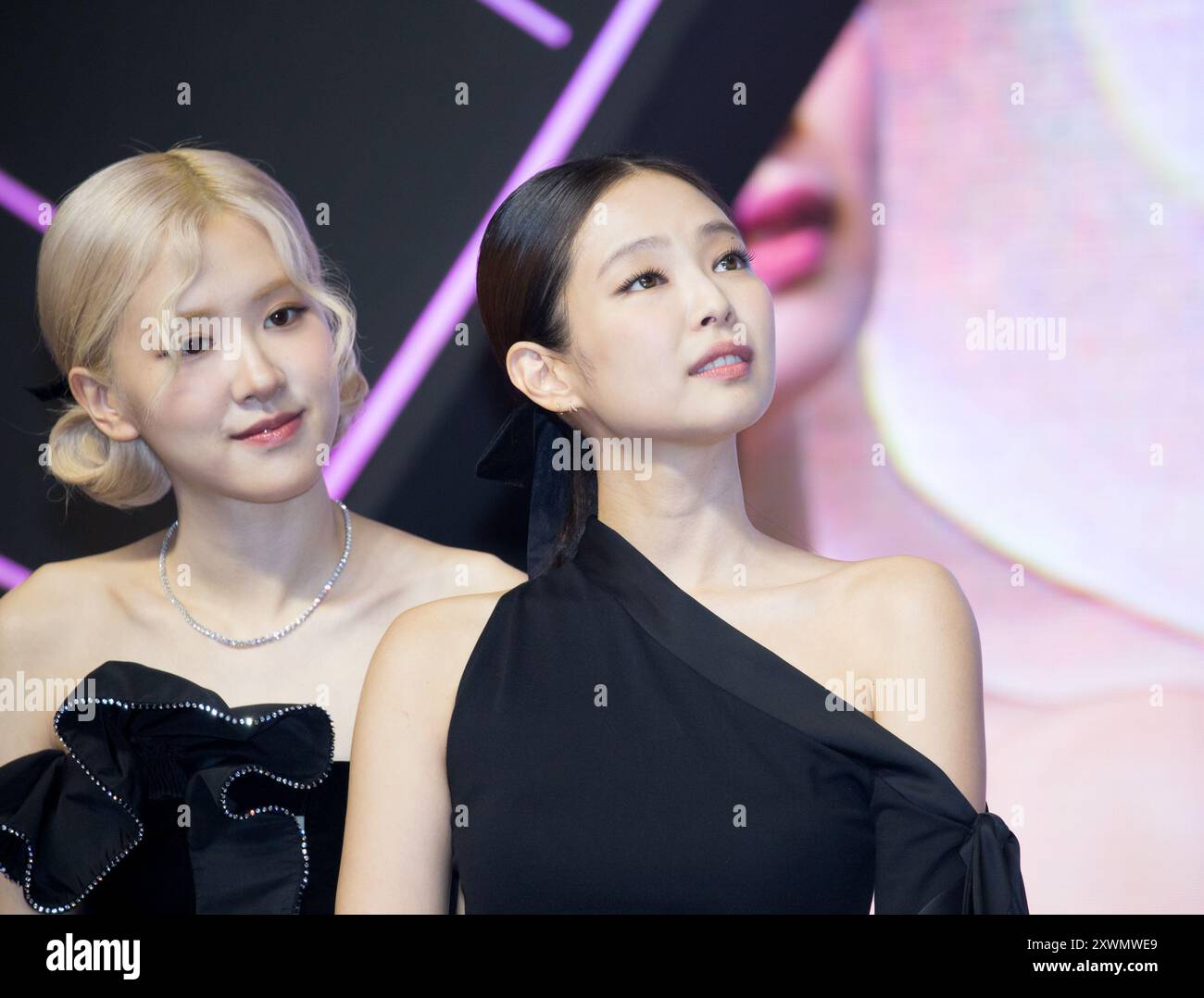 Rose and Jennie (BLACKPINK), August 9, 2024 : Rose (L) and Jennie