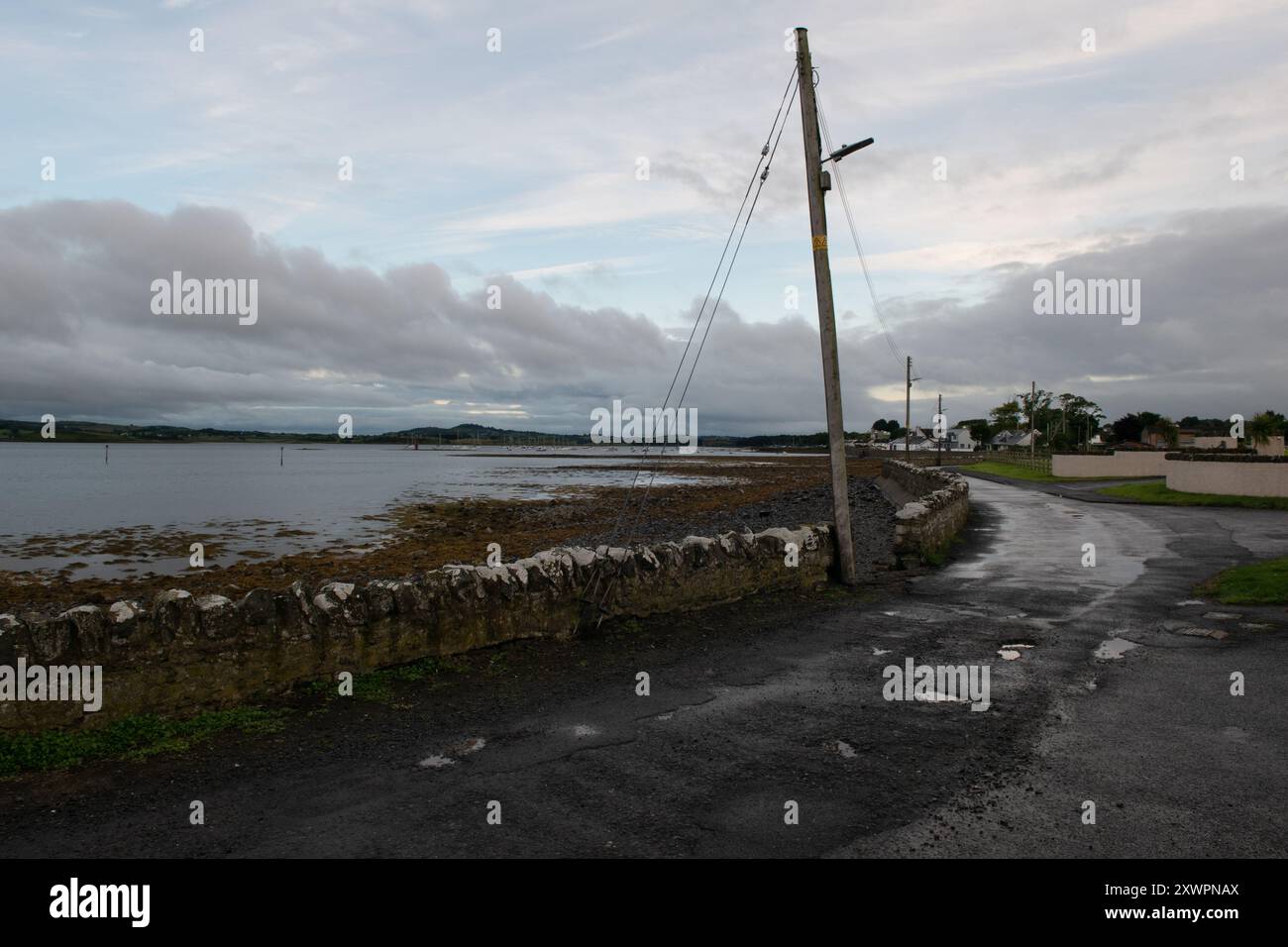 Strangford Lough, Killyleagh, County Down, Northern Ireland Stock Photo