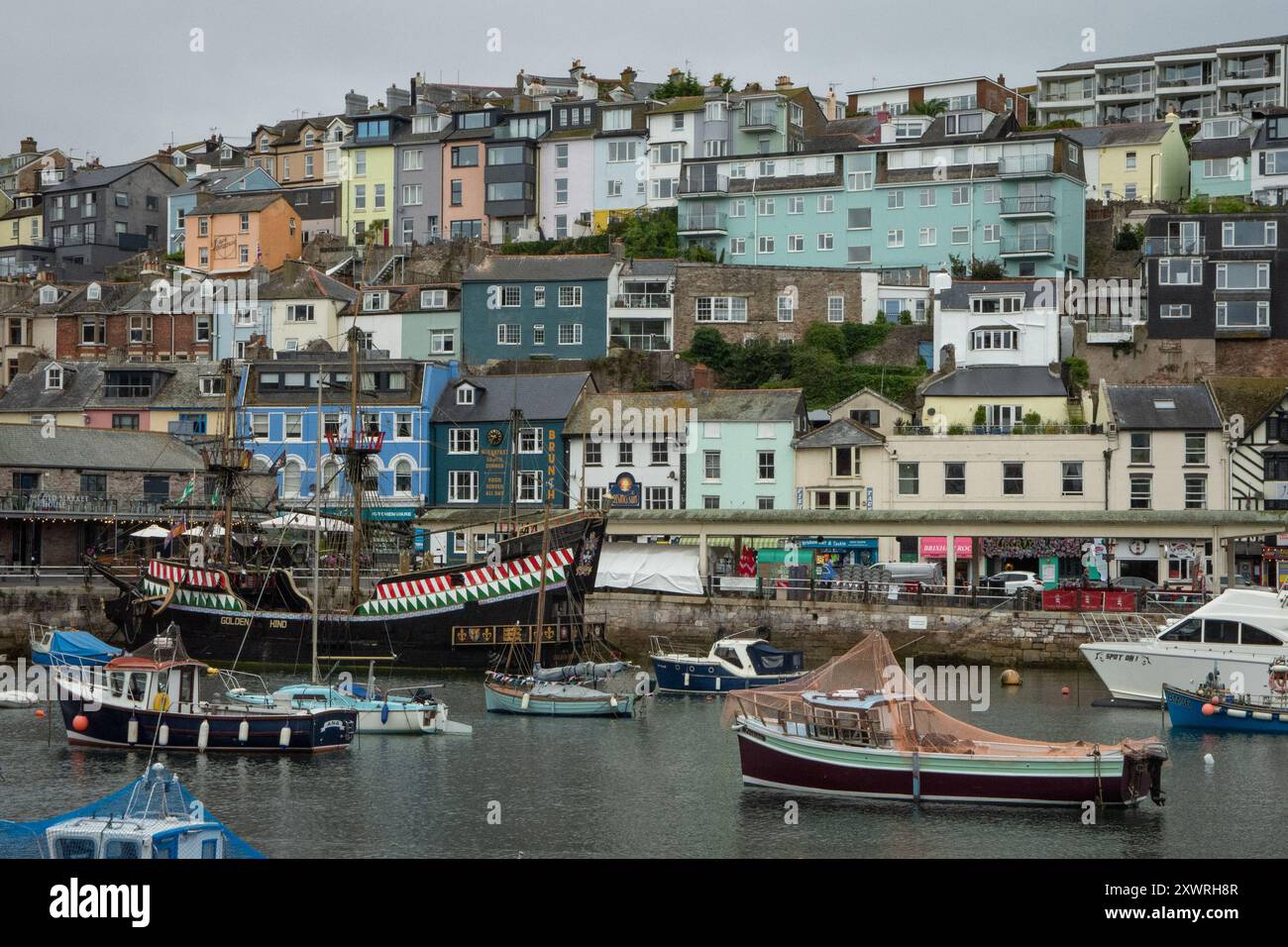 Brixham, Devon, UK - Stock Image