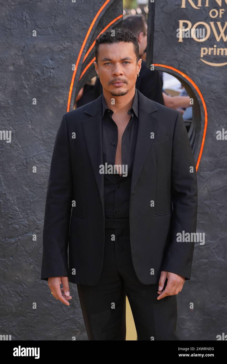 Ismael Cruz Cordova arriving at the World premiere for Season Two of ...