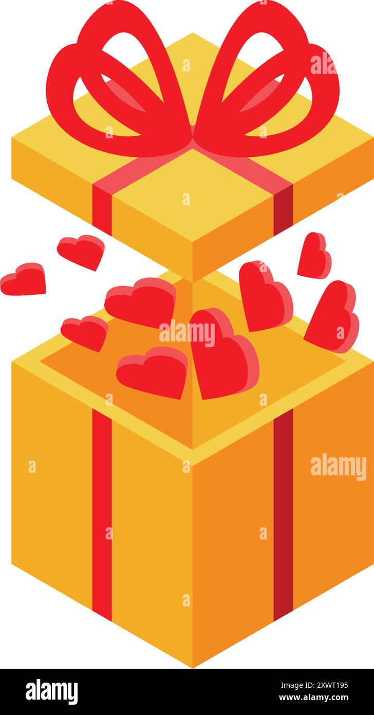 Exploding gift box hi-res stock photography and images - Alamy