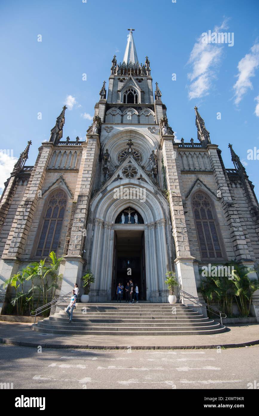 Catedral Sao Pedro De Alcantara Petrópolis Brazil Stock Photo Alamy