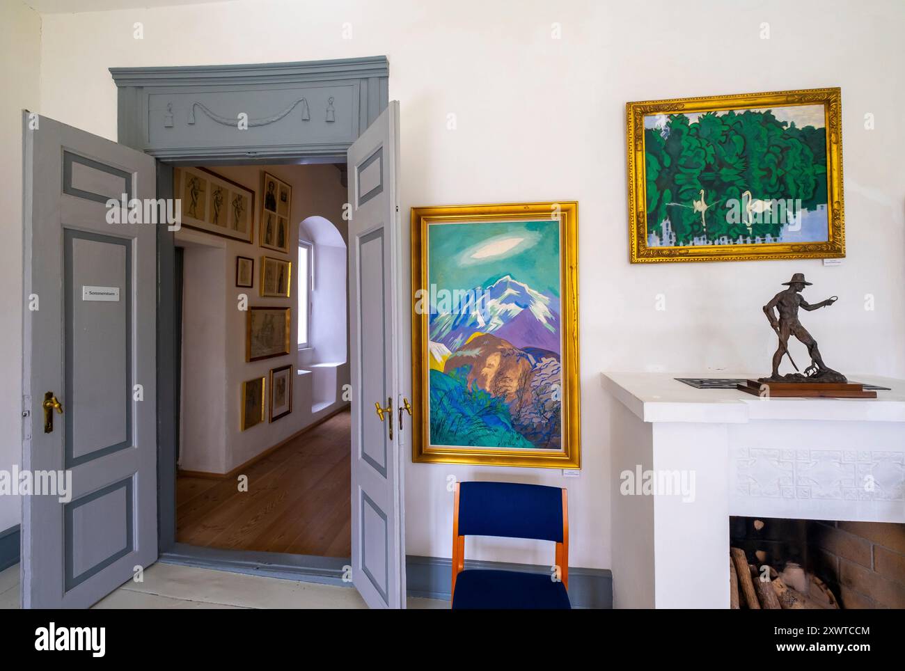 Odden Hovedgård, a museum dedicated to the work of Danish artist J.F ...