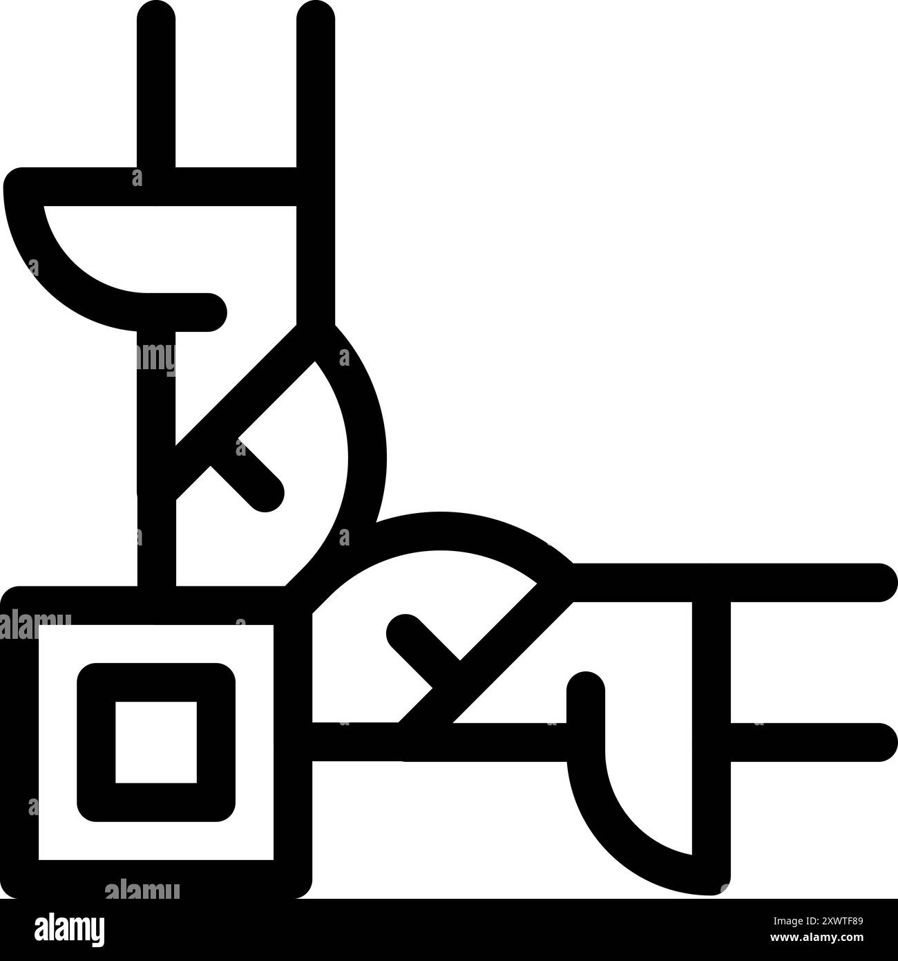 Electrician is connecting wires to a junction box, ensuring a safe and
