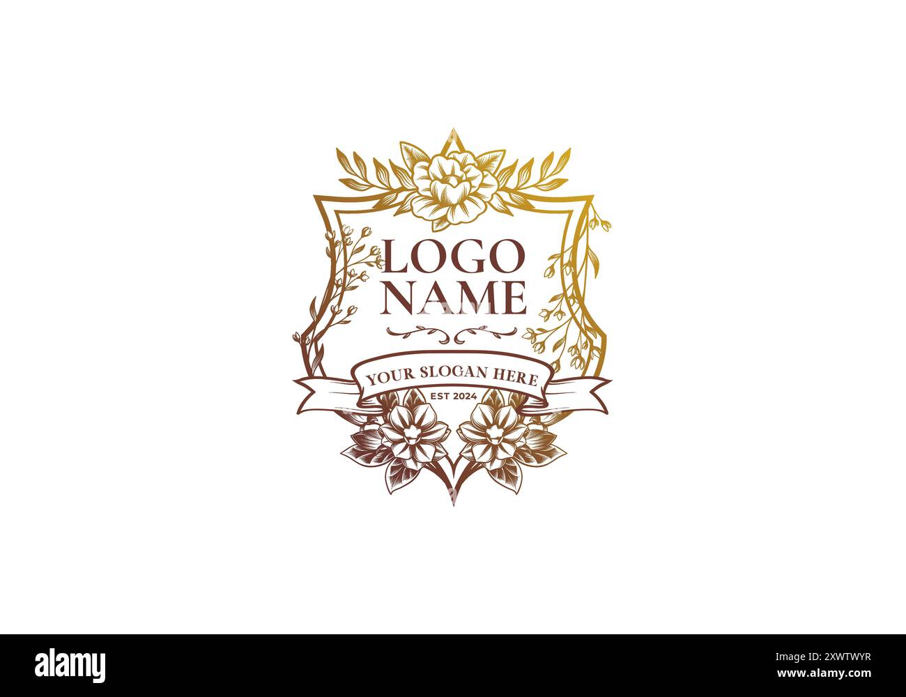 Fantasy frame engraving Stock Vector Images - Alamy