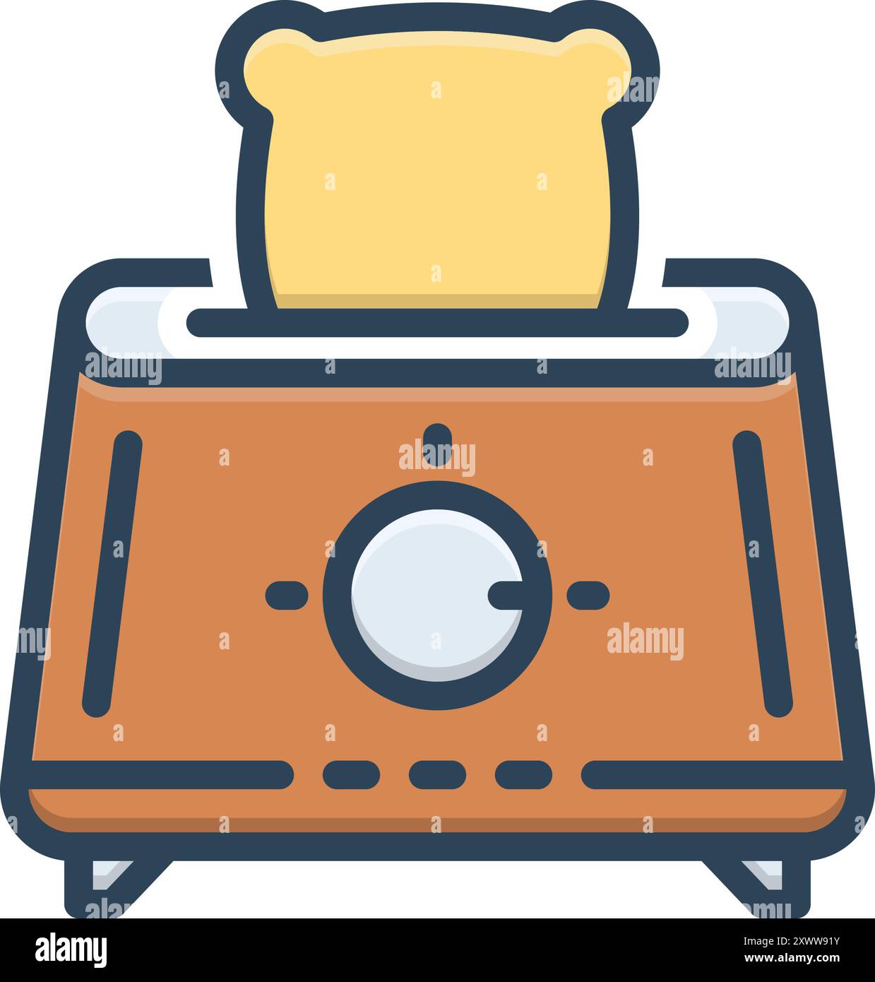 Icon for toaster, bread Stock Vector Image & Art - Alamy