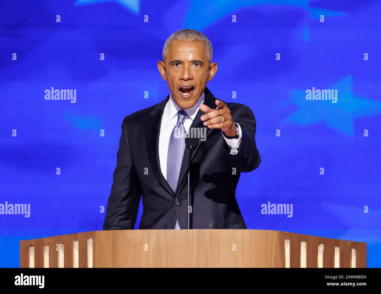 Obama. Recent Chicago, United States. 20th Aug, 2024. Former President Barack Obama ...