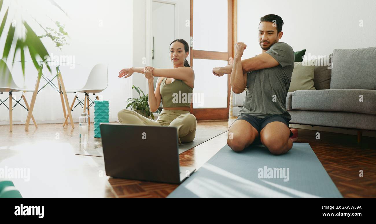 Stretching class online sale