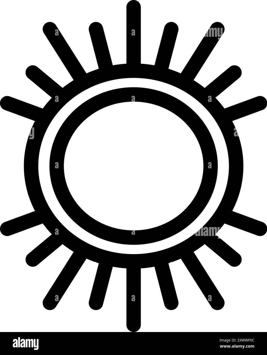 Solar beams Black and White Stock Photos & Images - Alamy
