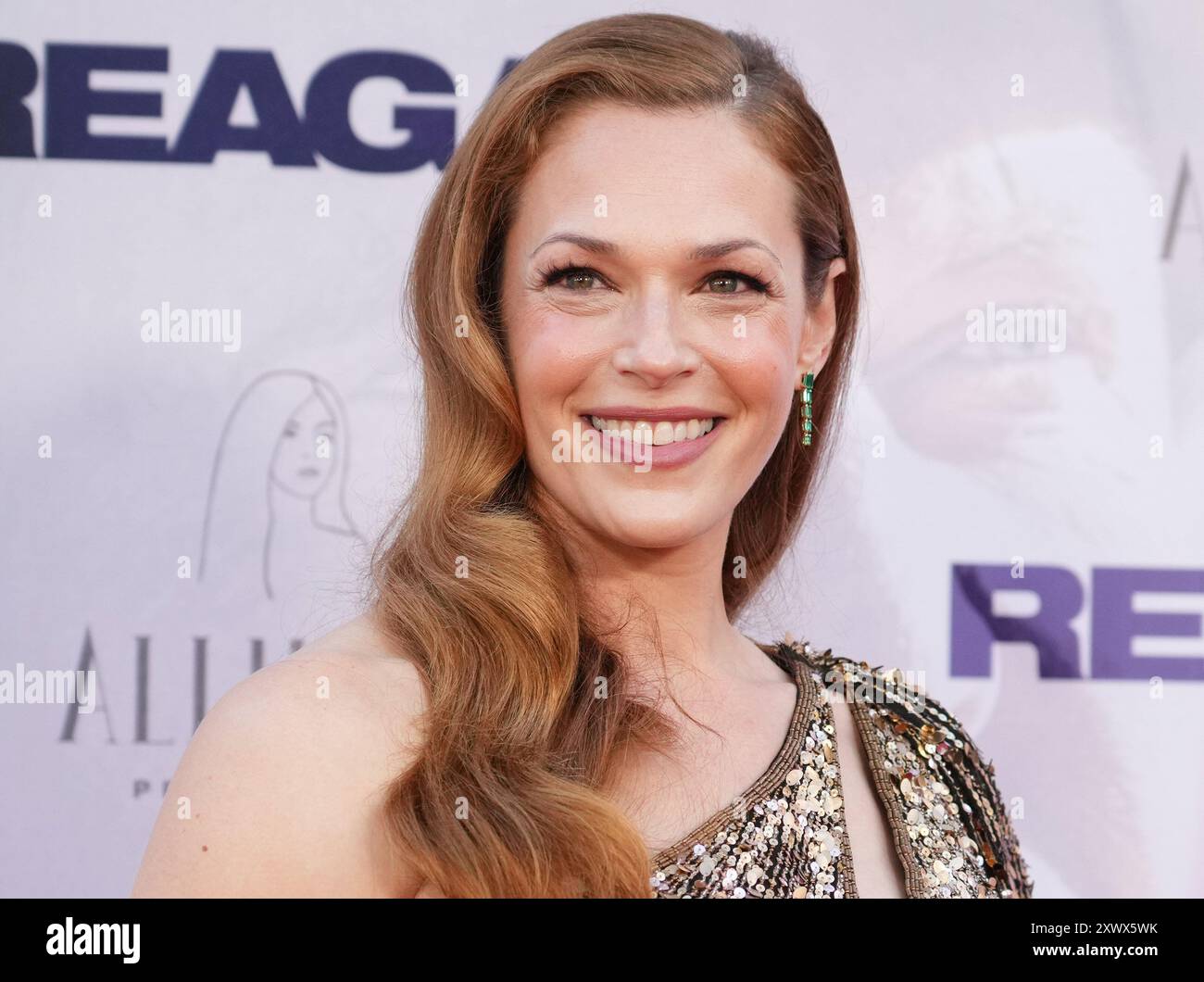 Los Angeles, USA. 20th Aug, 2024. Amanda Righetti arrives at the REAGAN ...