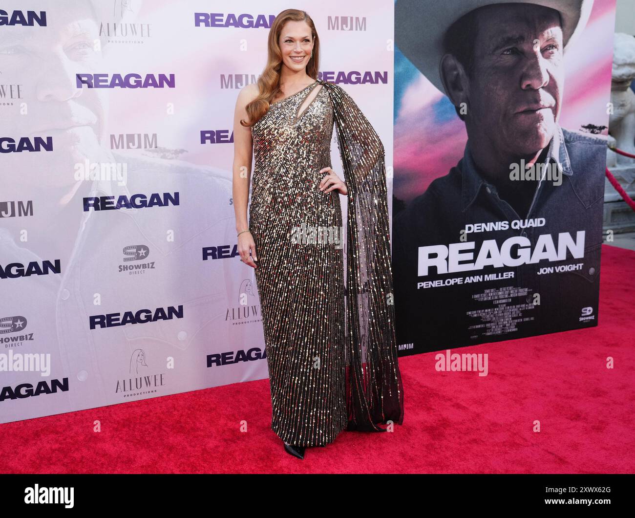 Los Angeles, USA. 20th Aug, 2024. Amanda Righetti arrives at the REAGAN ...