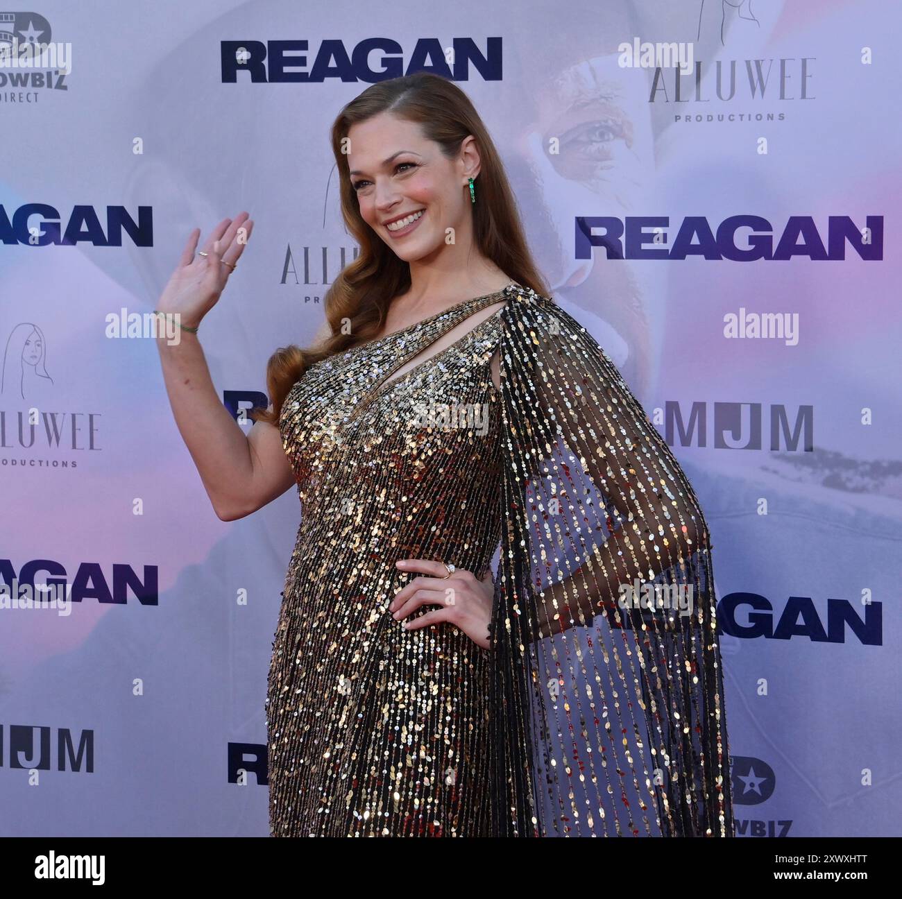 Los Angeles, US, August 20, 2024. Cast member Amanda Righetti attends ...