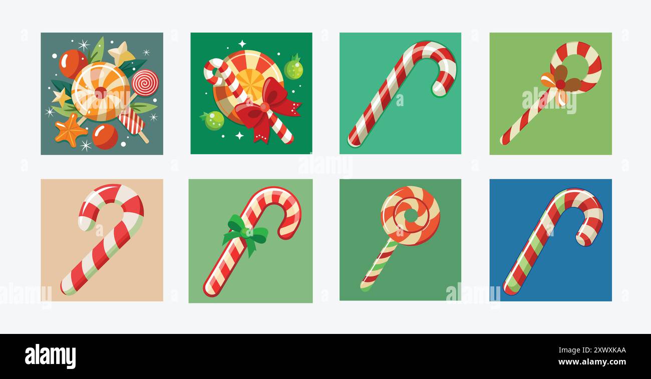christmas-candy-stick-festive-printable-graphics-design-stock-vector-image-art-alamy
