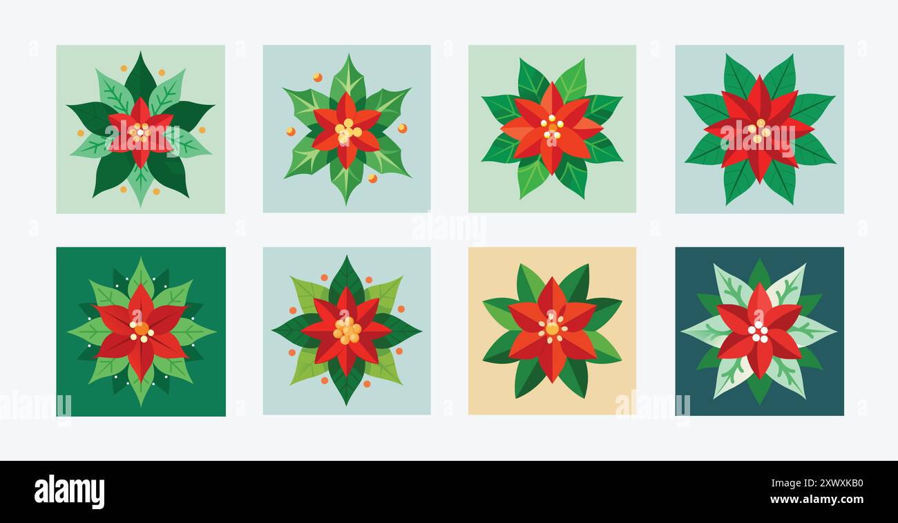 Christmas Flower Decoration - Festive Printable Graphic Design Stock Vector Image & Art - Alamy christmas-flower-decoration-festive-printable-graphic-design-stock-vector-image-art-alamy