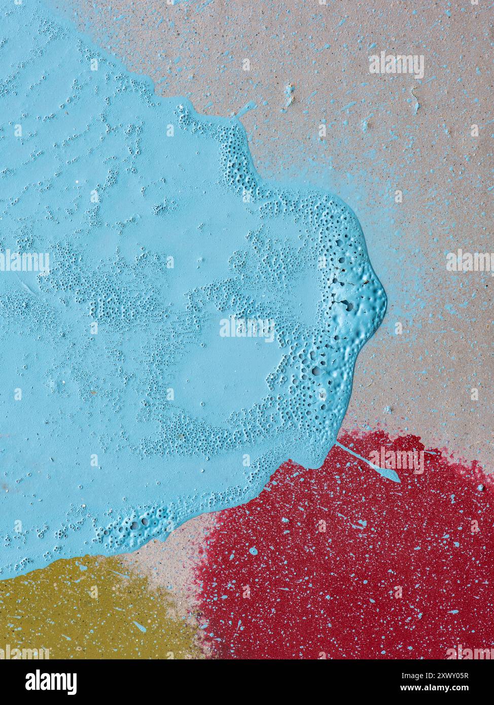 Red blue green paint hi-res stock photography and images - Alamy