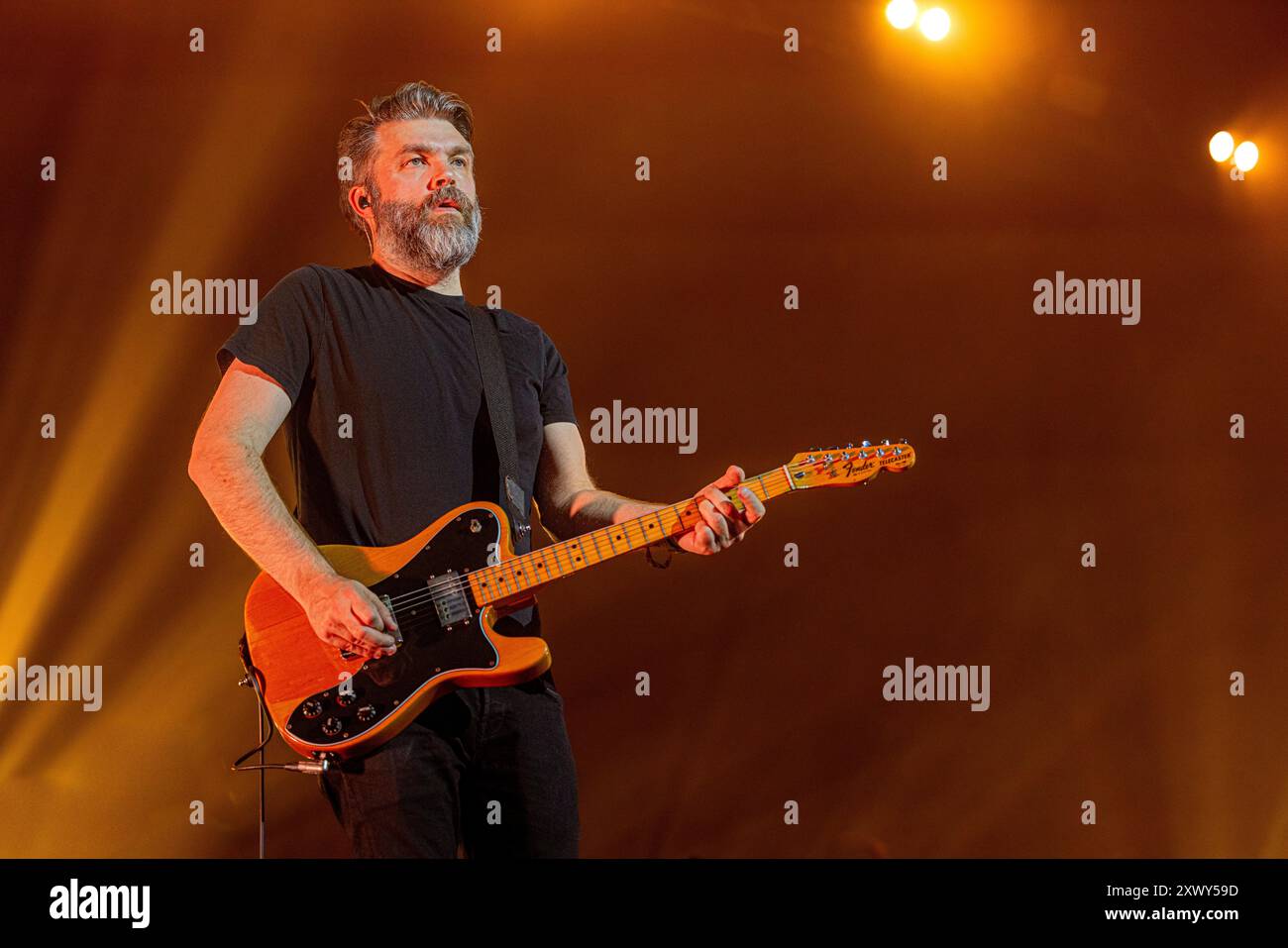 Hungary 11 August 2024 Editors band live at Sziget Festival in Budapest © Andrea Ripamonti / Alamy Stock Photo