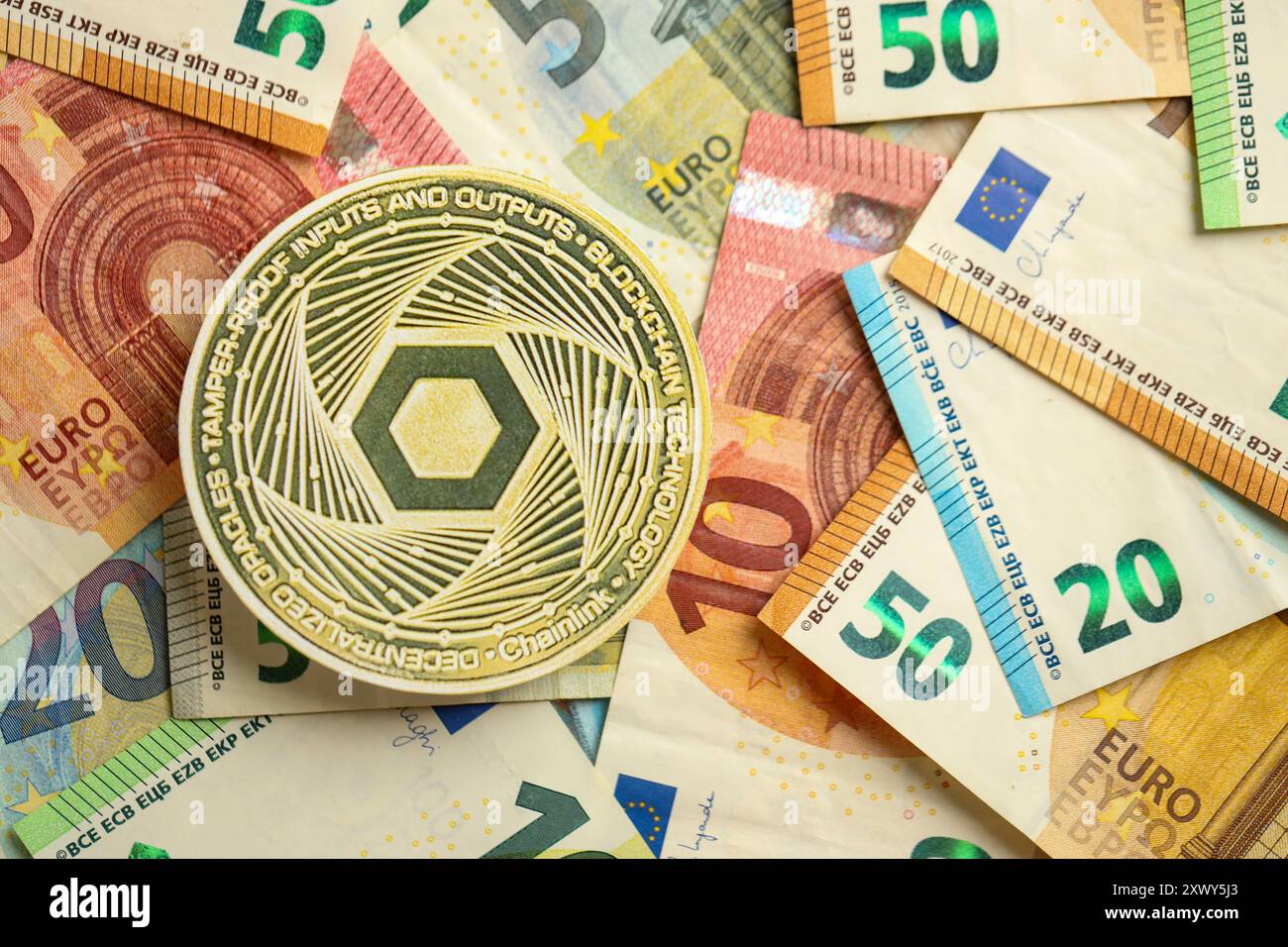 Hexagon coin hi-res stock photography and images - Alamy