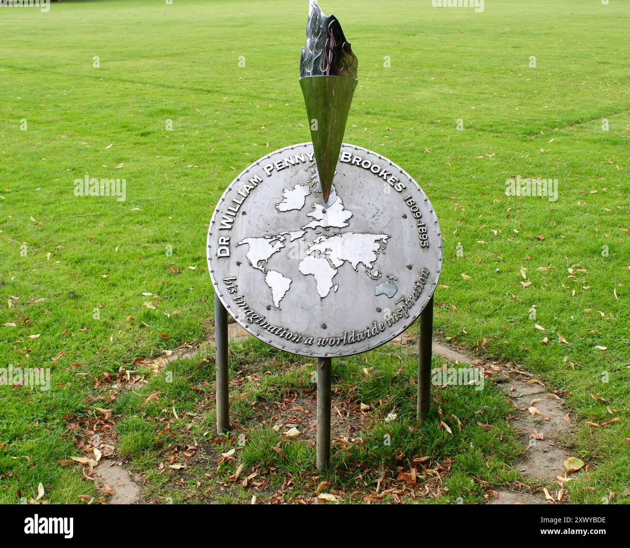 memorial-with-olympic-torch-to-dr-william-penny-brookes-on-the-linden