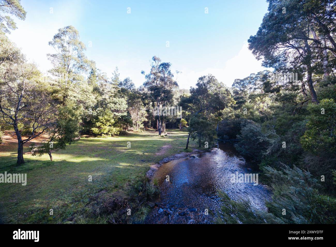 Blackwood Mineral Springs in Victoria Australia Stock Photo - Alamy