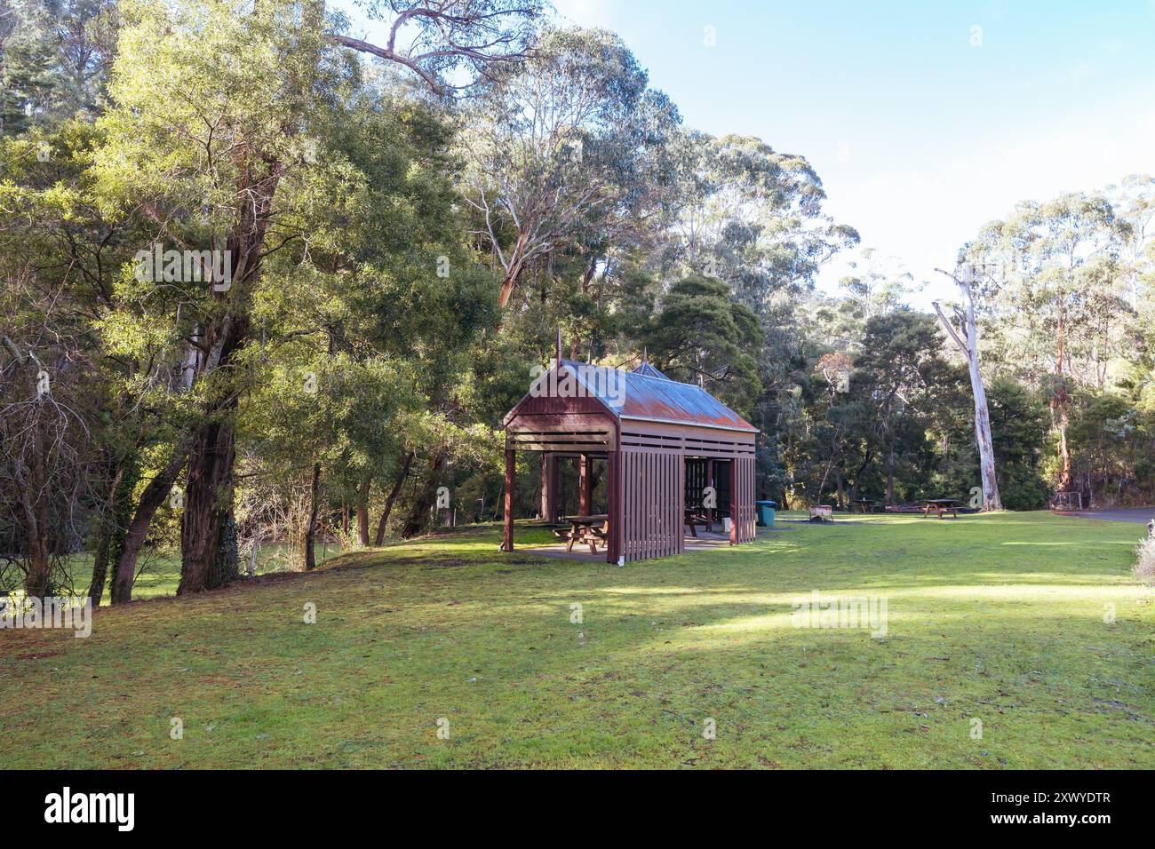 Blackwood Mineral Springs in Victoria Australia Stock Photo - Alamy