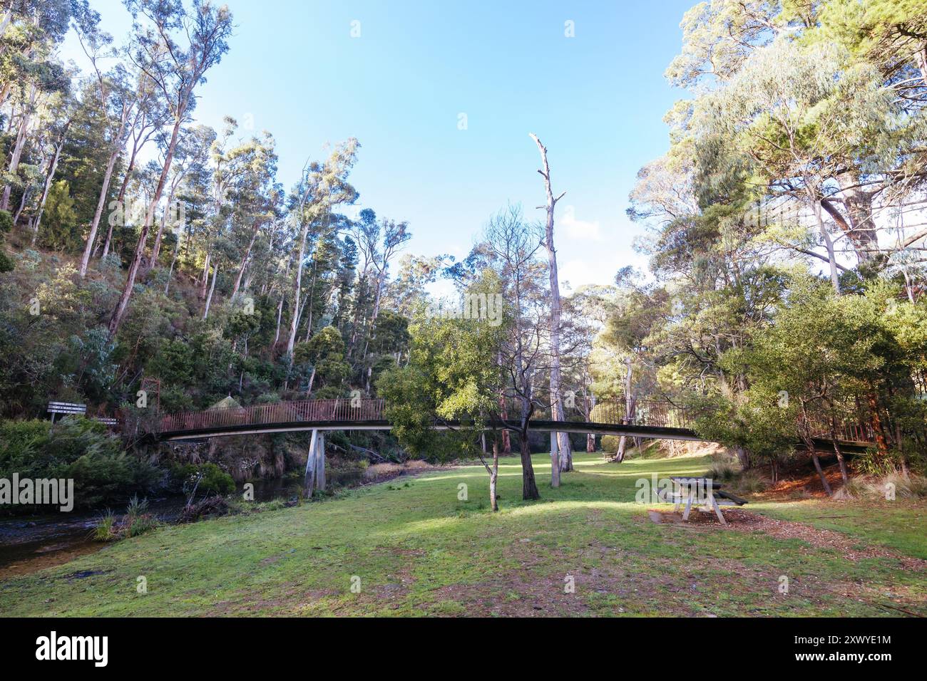 Blackwood Mineral Springs in Victoria Australia Stock Photo - Alamy