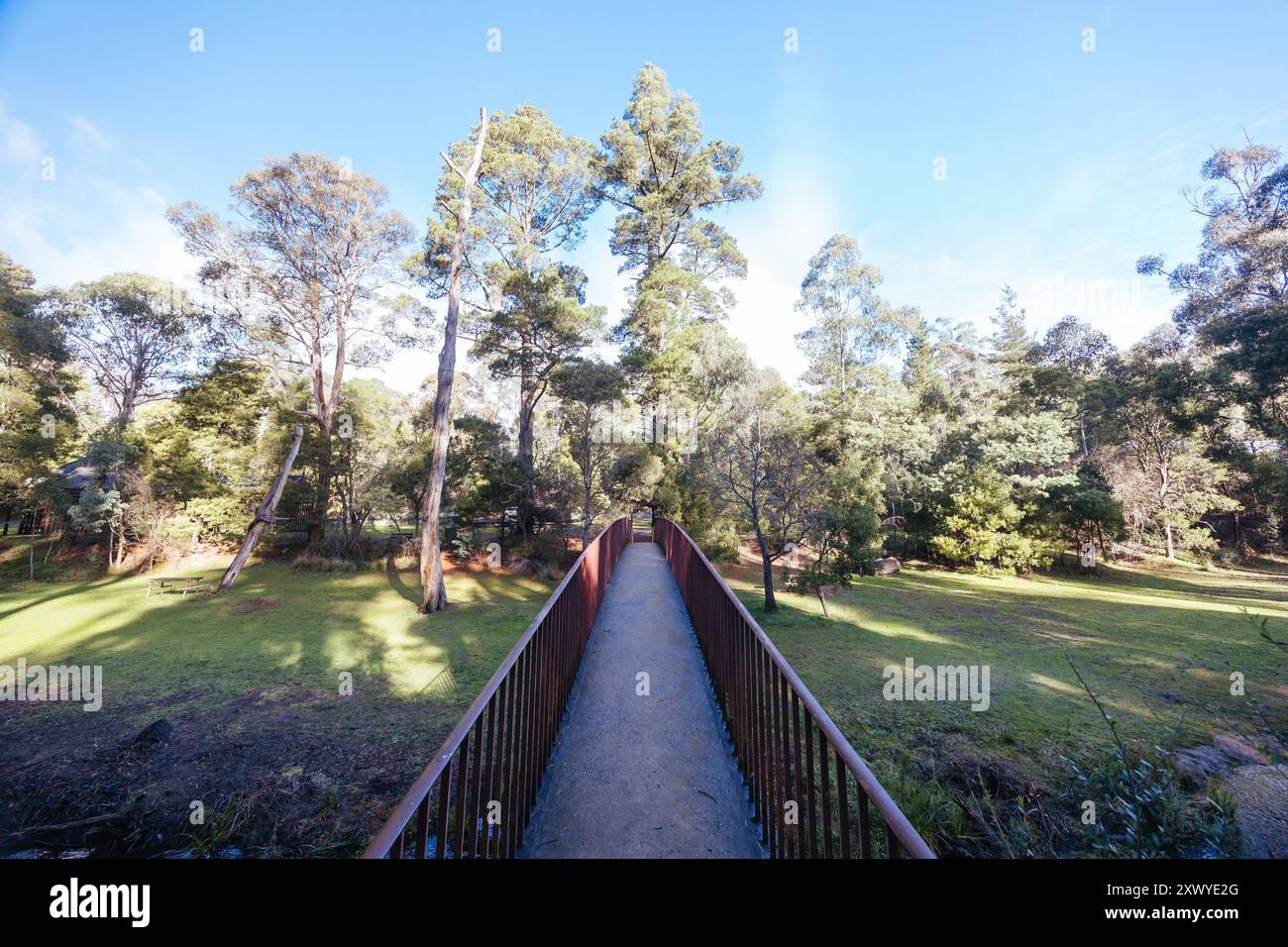 Blackwood Mineral Springs in Victoria Australia Stock Photo - Alamy