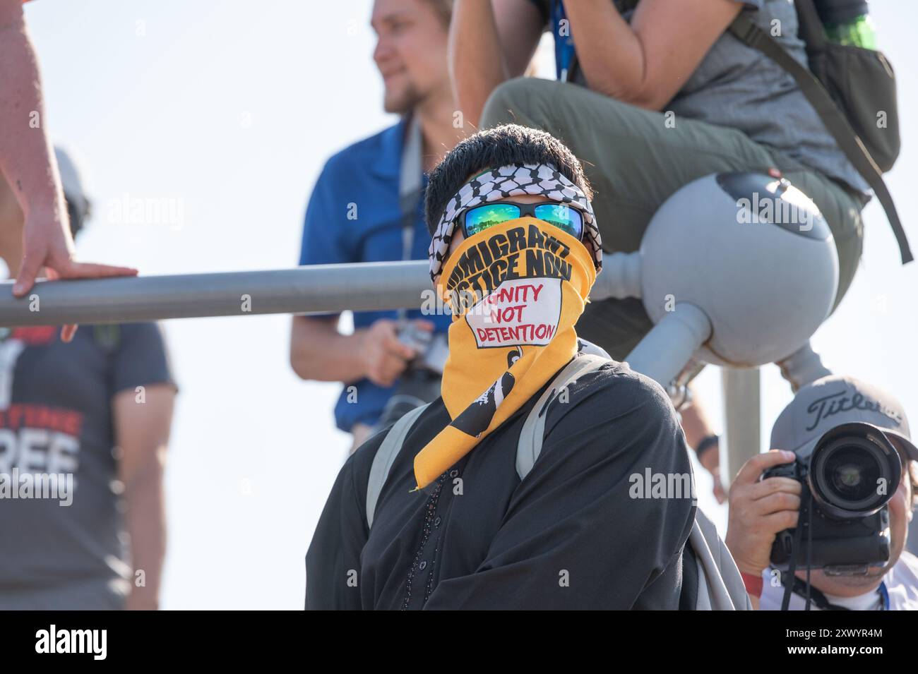 Democratic convention 2024 protest hires stock photography and images
