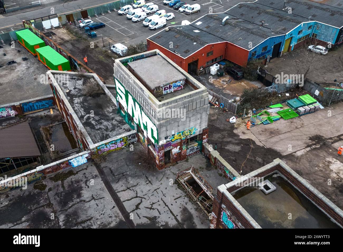 Canal Street, Digbeth, Birmingham, 11th January 2024 - Construction ...