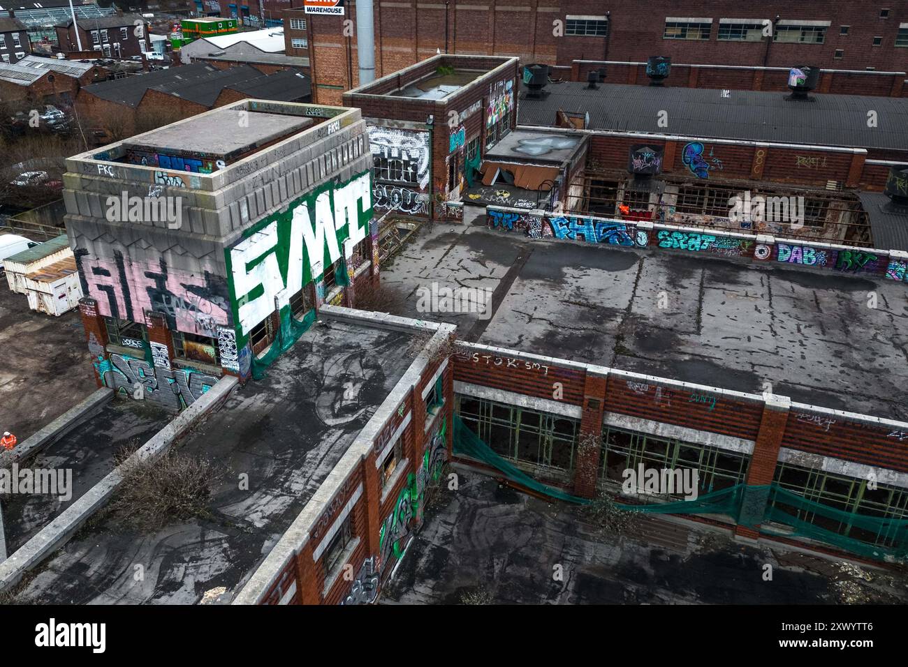 Canal Street, Digbeth, Birmingham, 11th January 2024 - Construction ...