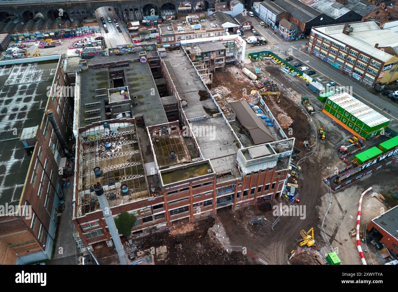 Canal Street, Digbeth, Birmingham, 20th February 2024 - Construction ...