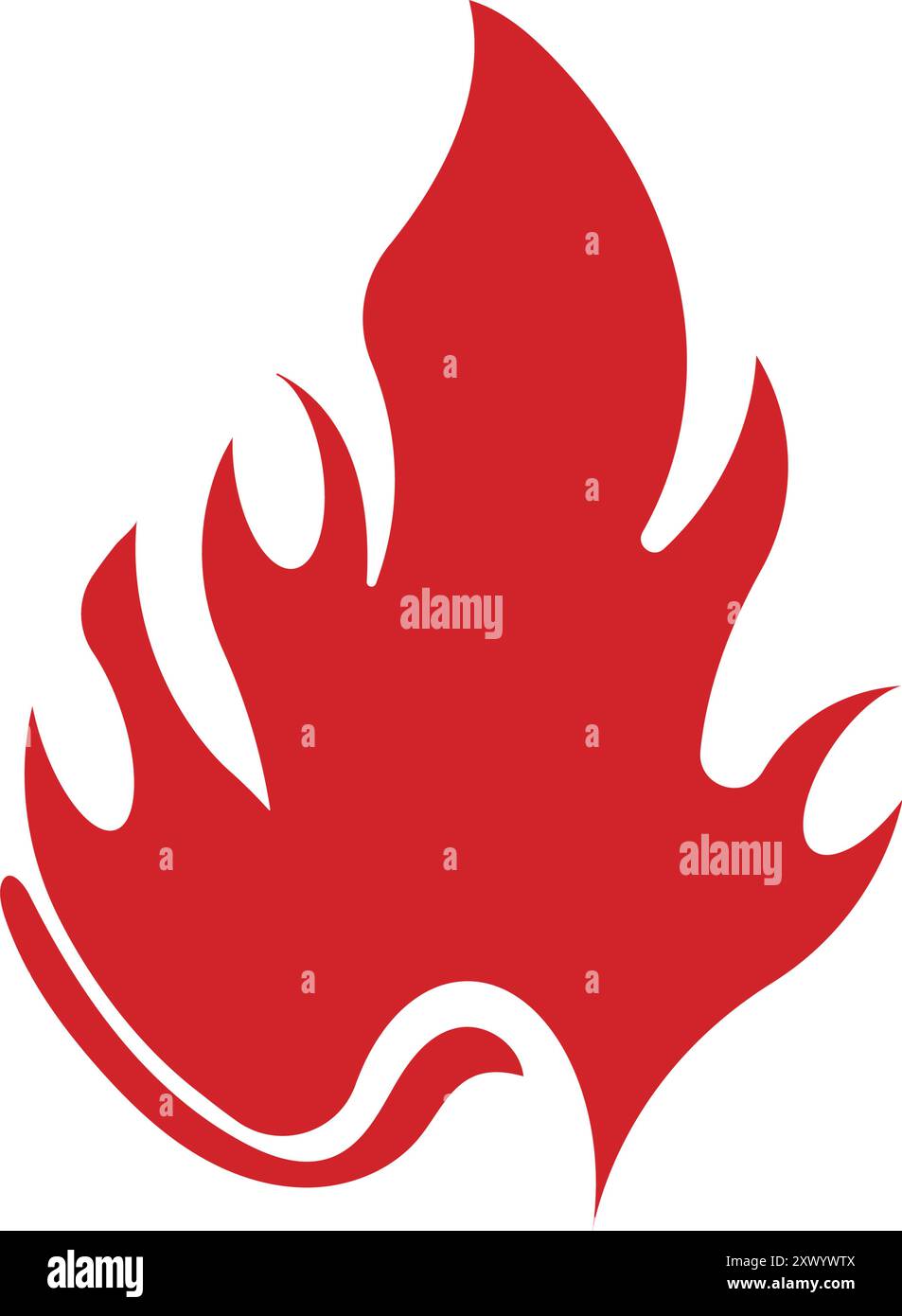 Fire icon. Fire sign icon illustration element design Stock Vector ...