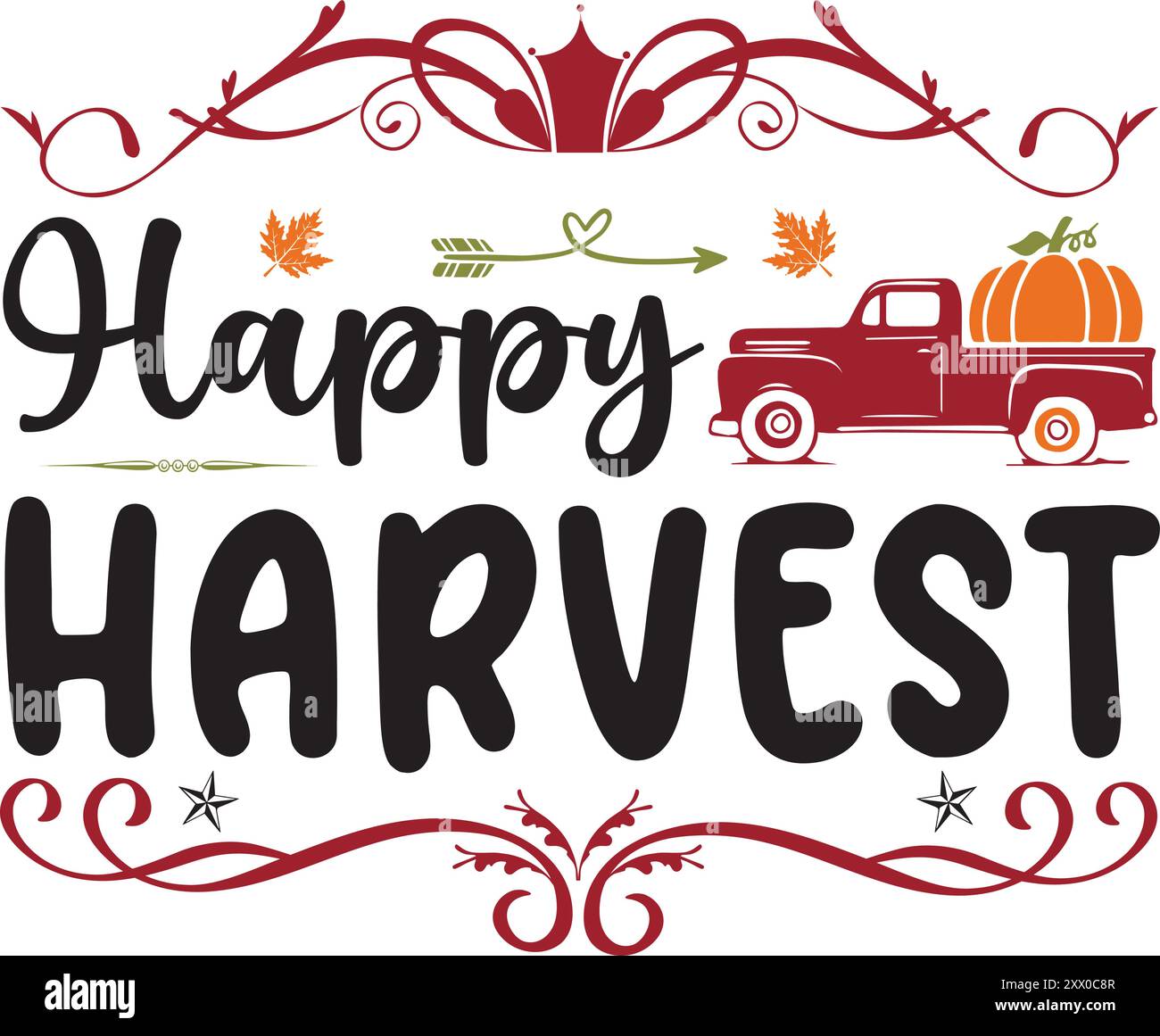 Pumpkin SVG Design Lettering Concept Typography T-Shirt Design With ...